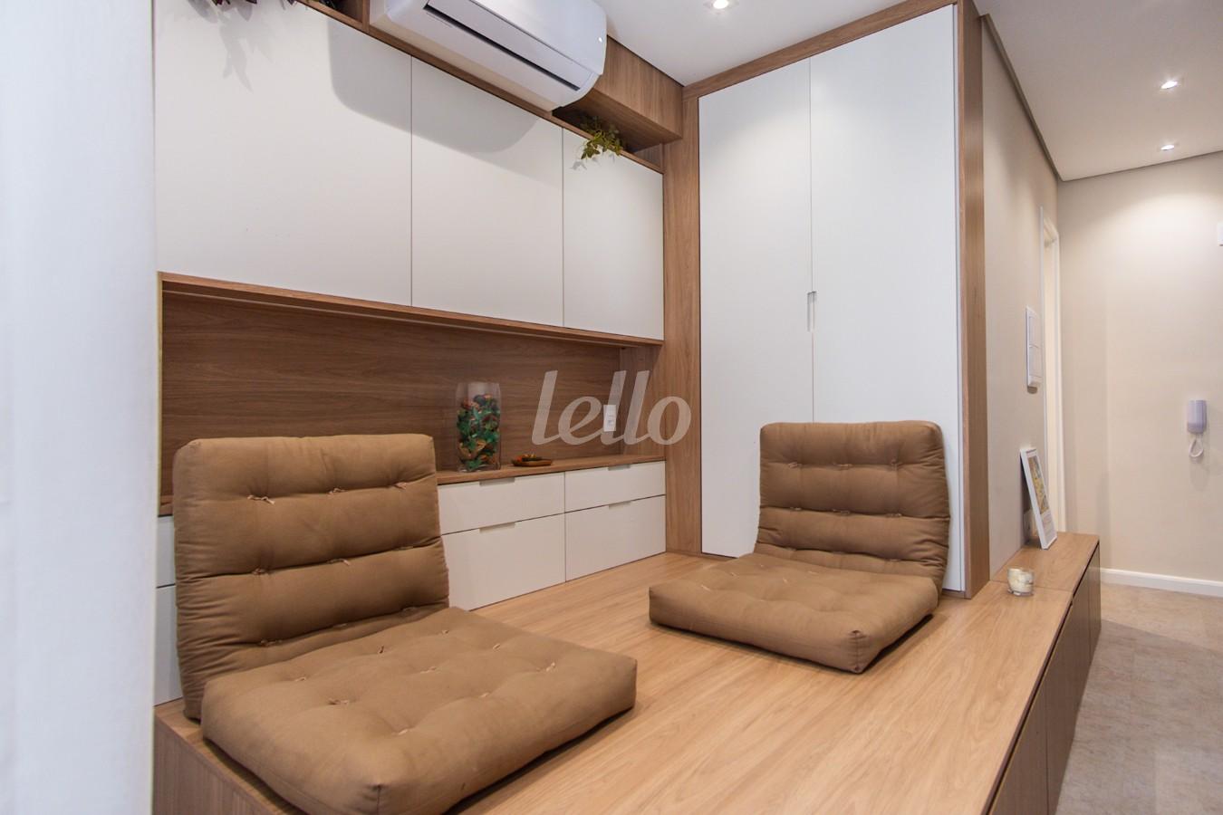 SALA de Apartamento para alugar, Padrão com 24 m², 1 quarto e em Centro - São Paulo