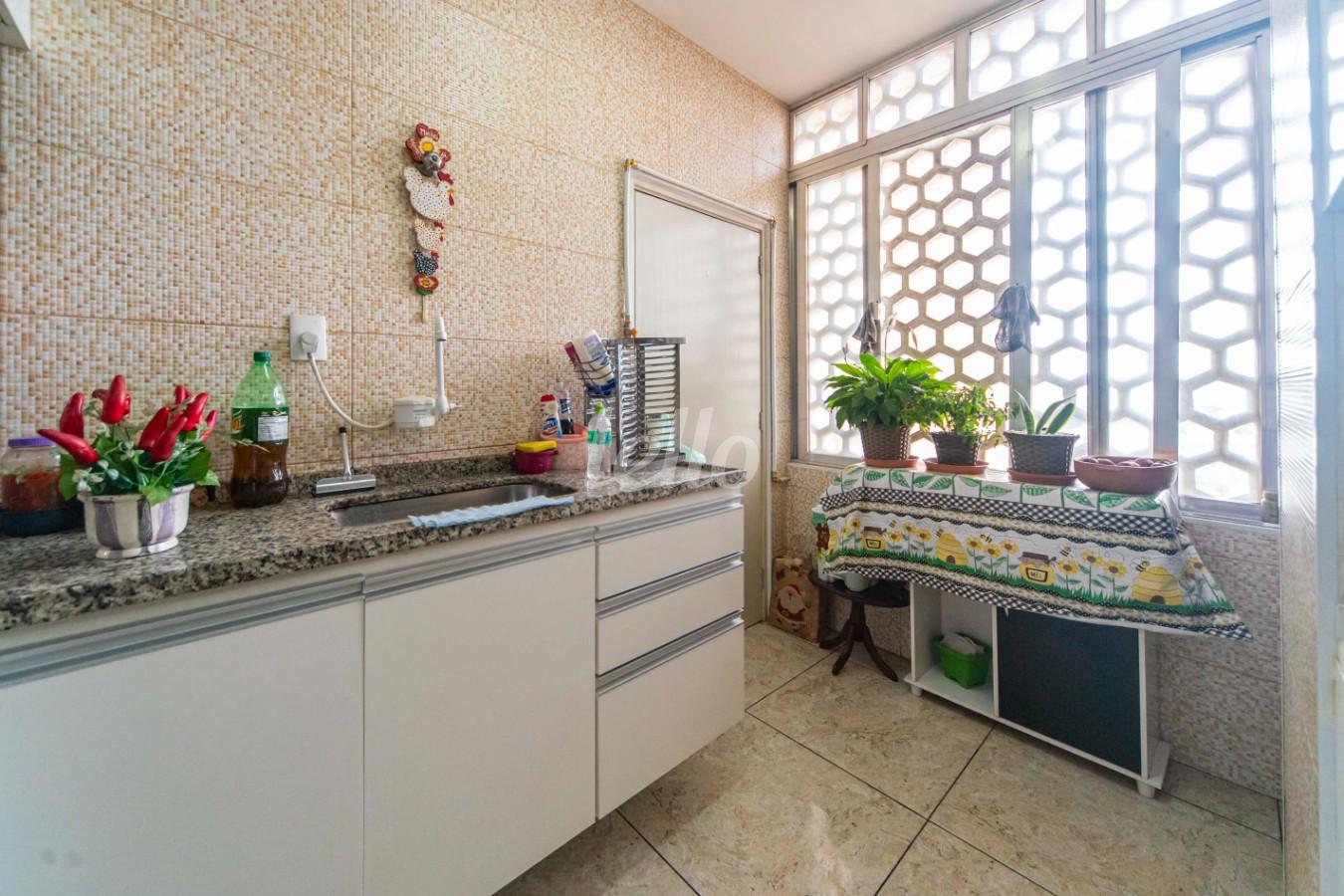 COPA E COZINHA de Apartamento à venda, Padrão com 110 m², 2 quartos e em Centro - Santo André