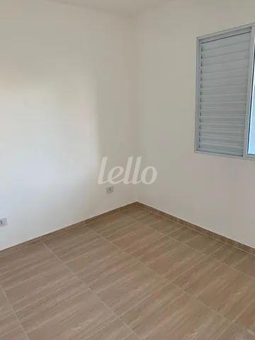 DORMITORIO de Apartamento para alugar, Padrão com 38 m², 1 quarto e em Cidade Patriarca - São Paulo