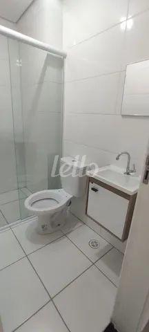 BANHEIRO SOCIAL de Apartamento para alugar, Padrão com 38 m², 1 quarto e em Cidade Patriarca - São Paulo