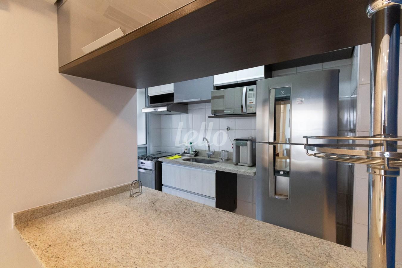 COZINHA de Apartamento para alugar, Padrão com 62 m², 2 quartos e 1 vaga em Vila Olímpia - São Paulo