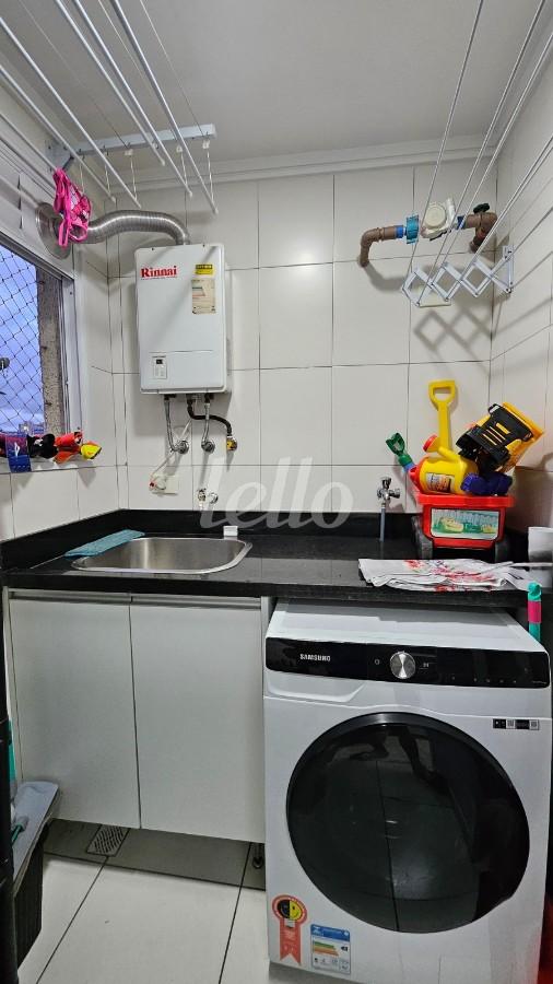 ÁREA DE SERVIÇO de Apartamento à venda, Padrão com 79 m², 3 quartos e 2 vagas em Vila Dom Pedro Ii - São Paulo