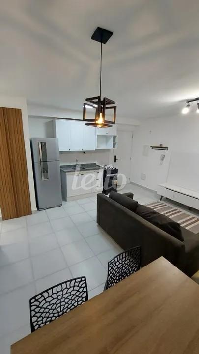 SALA de Apartamento para alugar, Padrão com 40 m², 1 quarto e em Centro - São Paulo