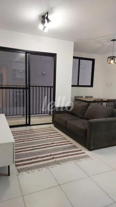 SALA de Apartamento para alugar, Padrão com 40 m², 1 quarto e em Centro - São Paulo