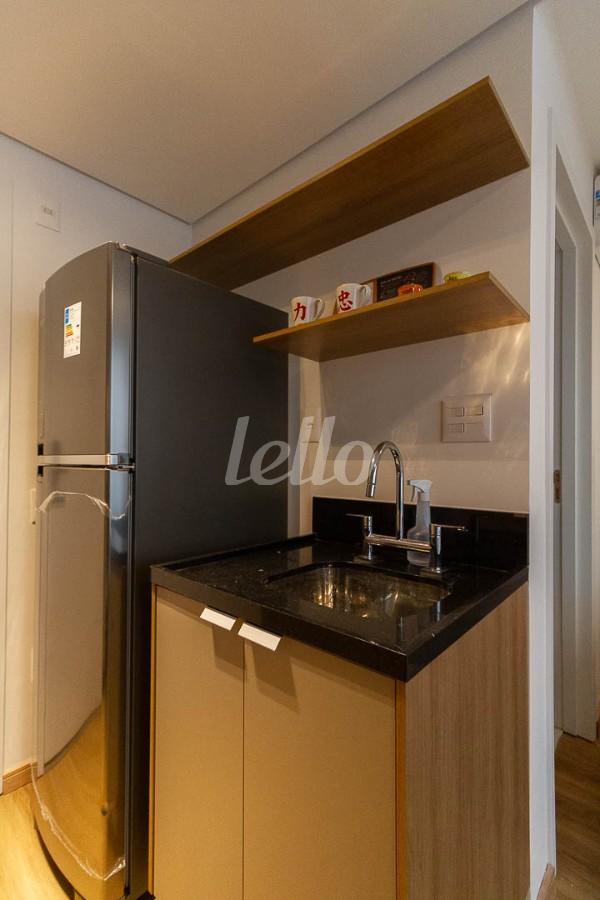 AREA DE SERVIÇO de Apartamento à venda, Padrão com 26 m², 1 quarto e em Pinheiros - São Paulo