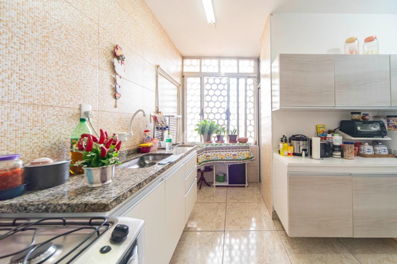 COPA E COZINHA de Apartamento à venda, Padrão com 110 m², 2 quartos e em Centro - Santo André