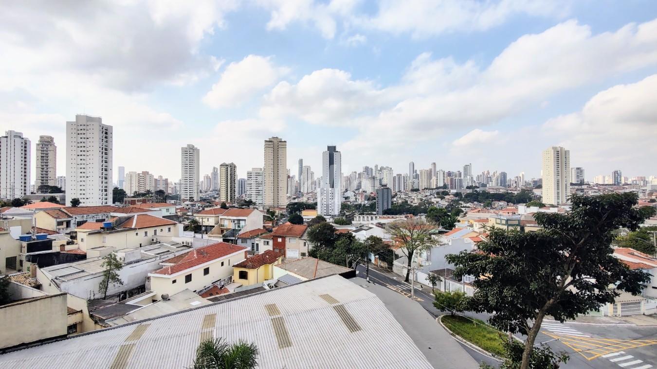 VISTA DA SUÍTE  E DORMITÓRIO 2 de Apartamento à venda, Padrão com 141 m², 3 quartos e 2 vagas em Vila Bertioga - São Paulo