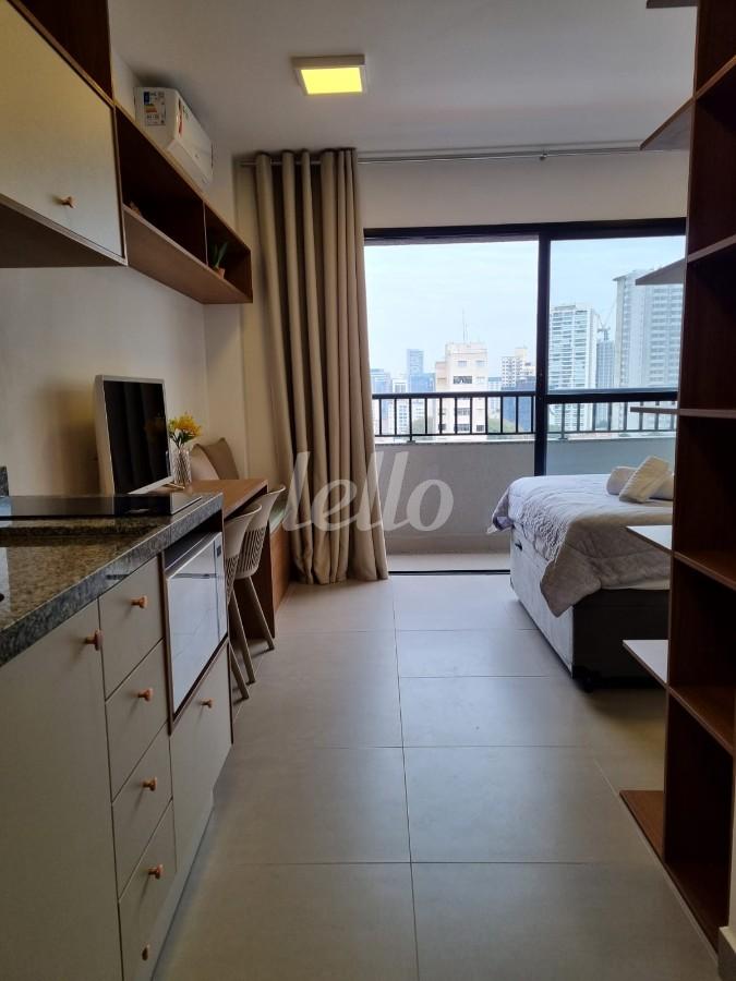 COZINHA de Apartamento à venda, Studio com 25 m², 1 quarto e em Pinheiros - São Paulo