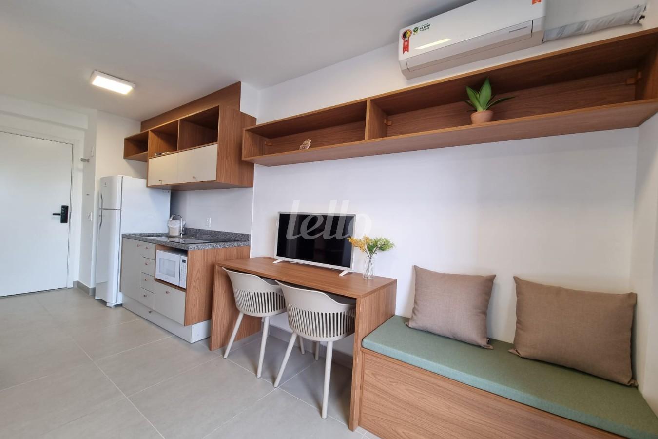 COZINHA de Apartamento à venda, Studio com 25 m², 1 quarto e em Pinheiros - São Paulo