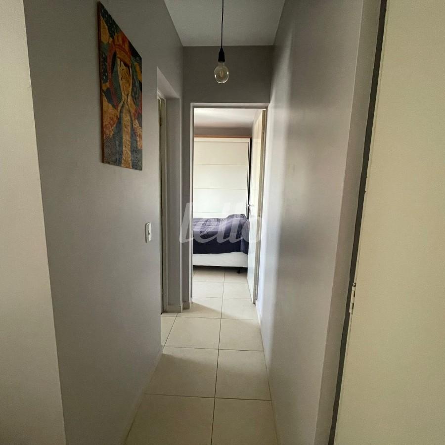 CORREDOR de Apartamento à venda, Padrão com 48 m², 1 quarto e 1 vaga em Vila Mariana - São Paulo