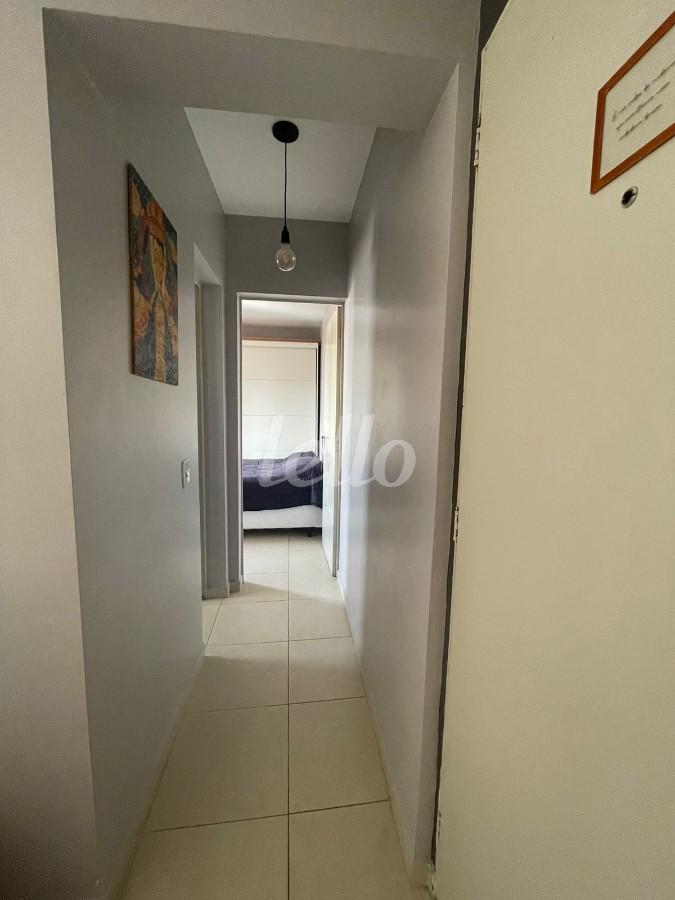 CORREDOR de Apartamento à venda, Padrão com 48 m², 1 quarto e 1 vaga em Vila Mariana - São Paulo