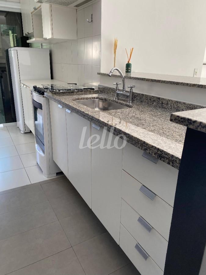 COZINHA de Apartamento para alugar, Padrão com 53 m², 1 quarto e 1 vaga em Vila Olímpia - São Paulo