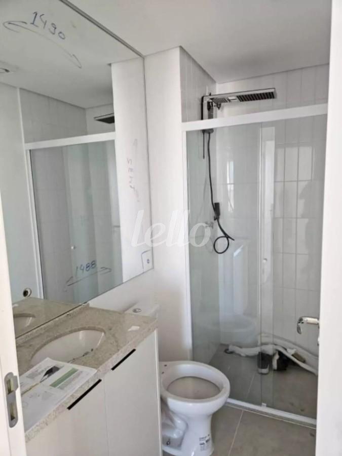 BANHEIRO de Apartamento à venda, Padrão com 53 m², 2 quartos e 1 vaga em Ipiranga - São Paulo