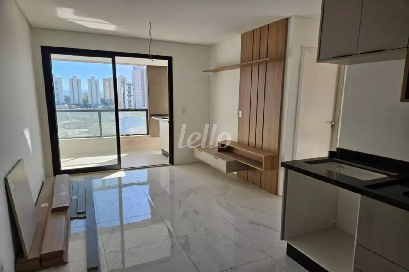 LIVING de Apartamento à venda, Padrão com 53 m², 2 quartos e 1 vaga em Ipiranga - São Paulo