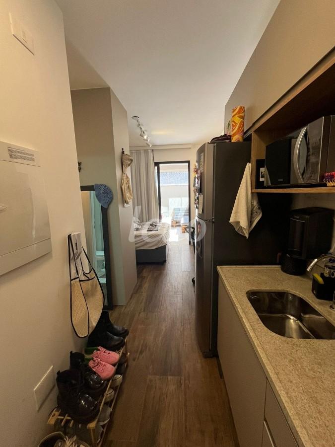 COZINHA de Apartamento à venda, Padrão com 32 m², 1 quarto e em Vila Mariana - São Paulo