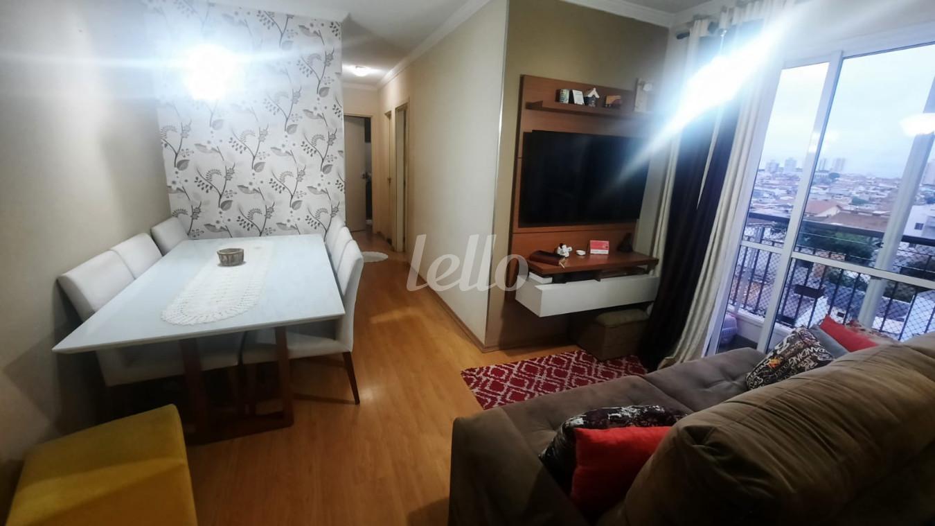 SALA de Apartamento à venda, Padrão com 50 m², 2 quartos e 1 vaga em Vila Gustavo - São Paulo