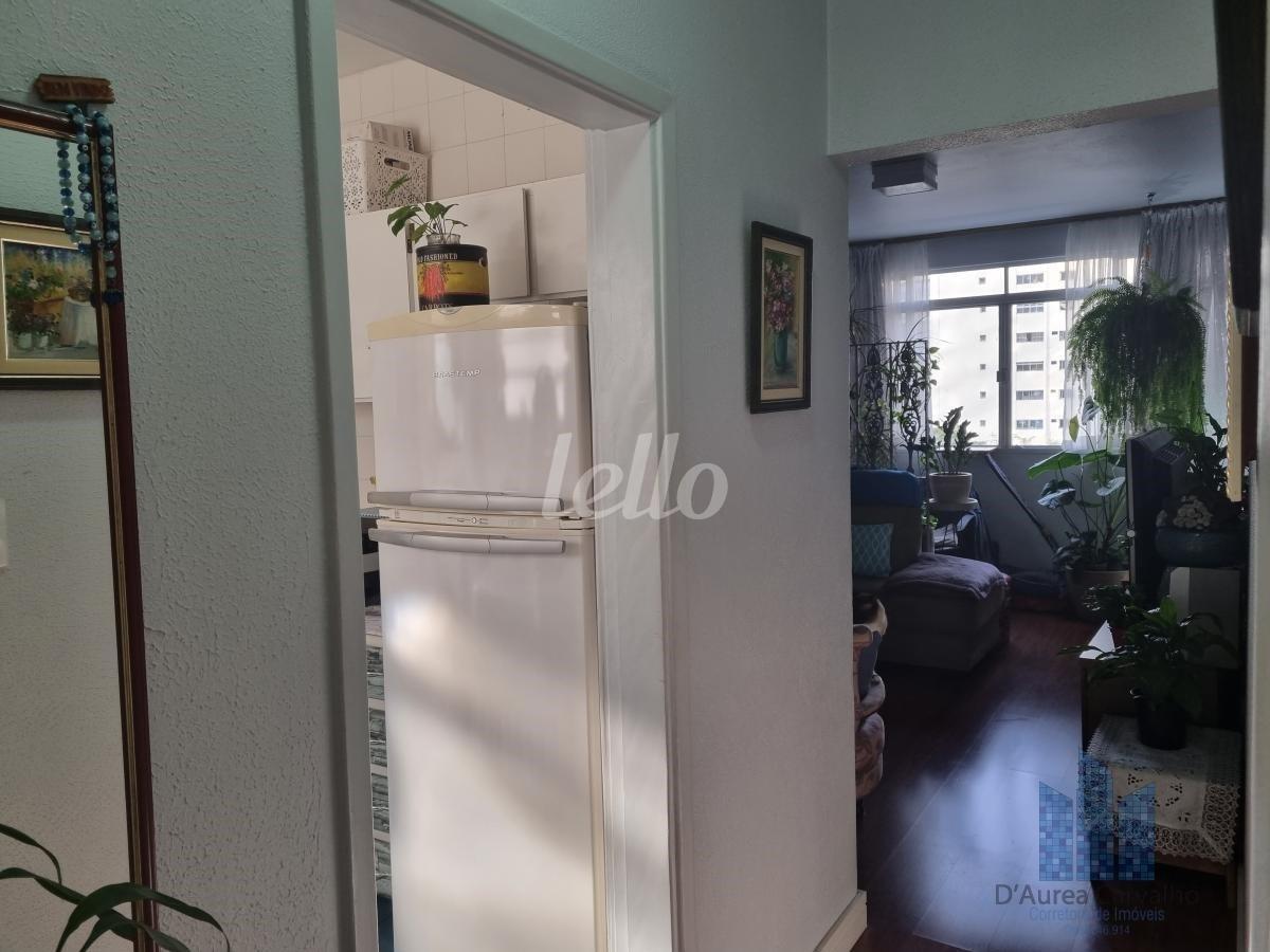 CORREDOR de Apartamento à venda, Padrão com 57 m², 1 quarto e em Vila Mariana - São Paulo