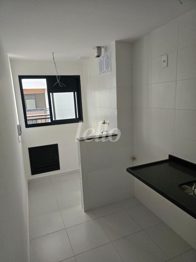 COZINHA  E ÁREA DE SERVIÇO de Apartamento à venda, Padrão com 54 m², 2 quartos e 1 vaga em Centro - São Bernardo do Campo