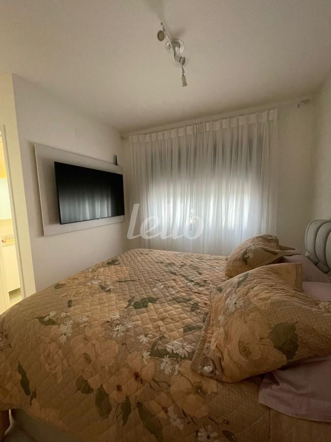 DORMITÓRIO de Apartamento à venda, Padrão com 69 m², 3 quartos e 1 vaga em Vila Gomes Cardim - São Paulo