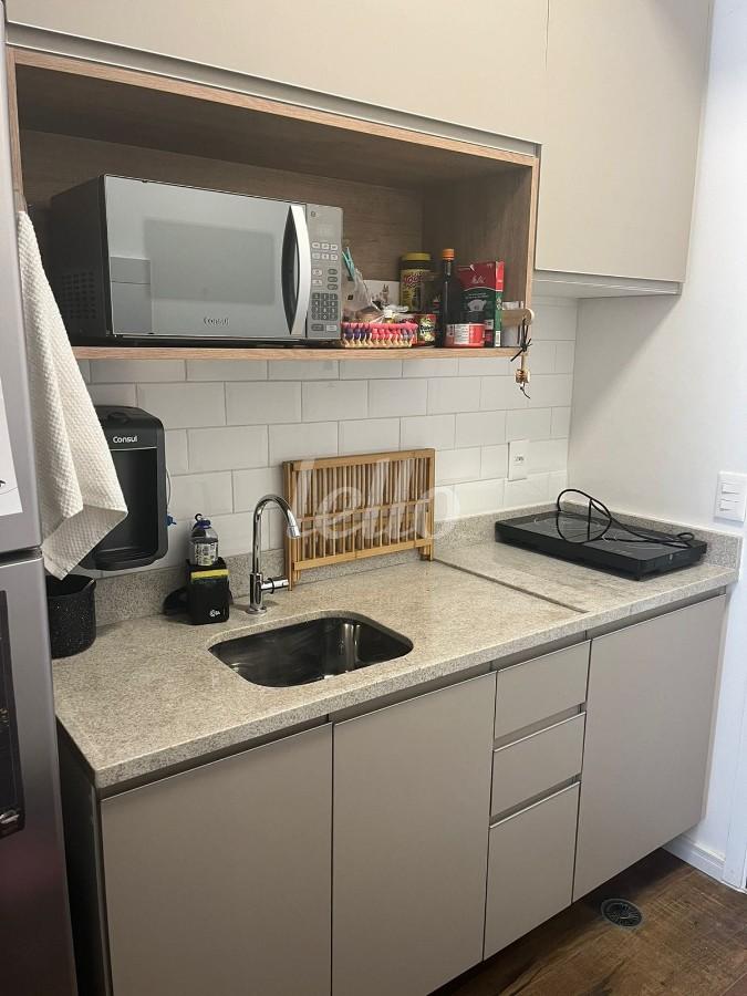 COZINHA de Apartamento à venda, Padrão com 32 m², 1 quarto e em Vila Mariana - São Paulo