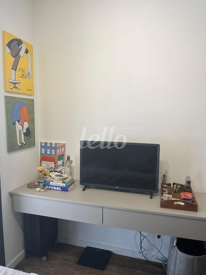 DORMITORIO de Apartamento à venda, Padrão com 32 m², 1 quarto e em Vila Mariana - São Paulo