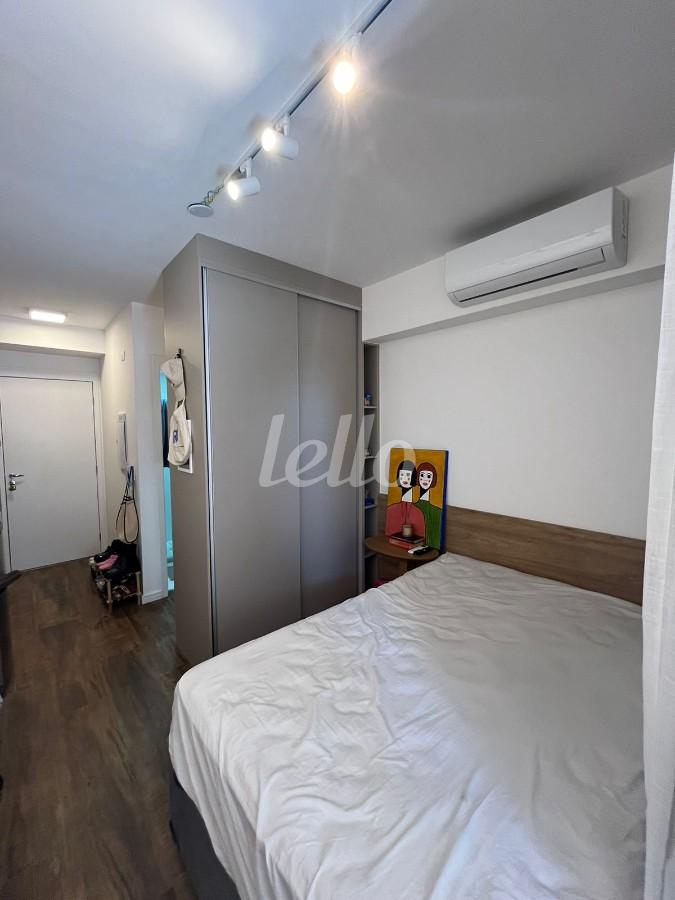 DORMITORIO de Apartamento à venda, Padrão com 32 m², 1 quarto e em Vila Mariana - São Paulo