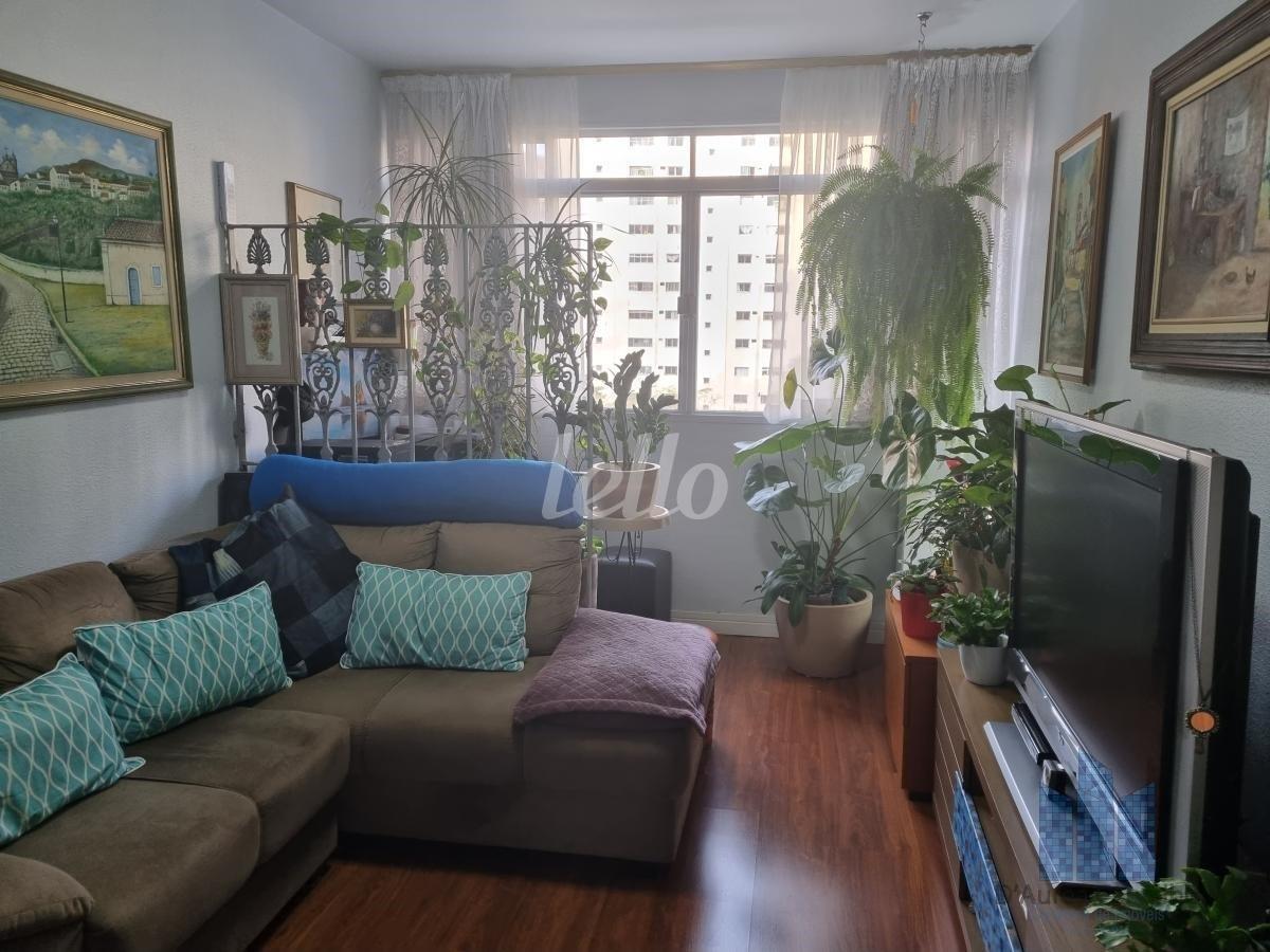 SALA de Apartamento à venda, Padrão com 57 m², 1 quarto e em Vila Mariana - São Paulo