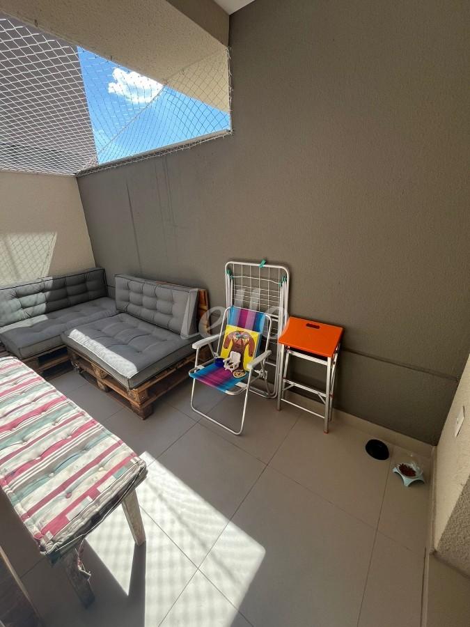 VARANDA de Apartamento à venda, Padrão com 32 m², 1 quarto e em Vila Mariana - São Paulo