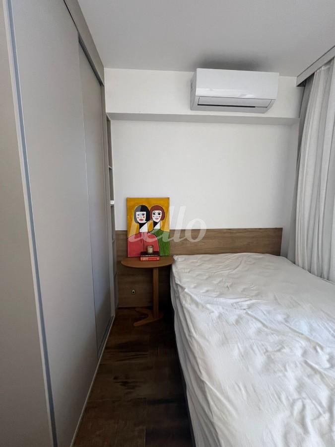 DORMITORIO de Apartamento à venda, Padrão com 32 m², 1 quarto e em Vila Mariana - São Paulo