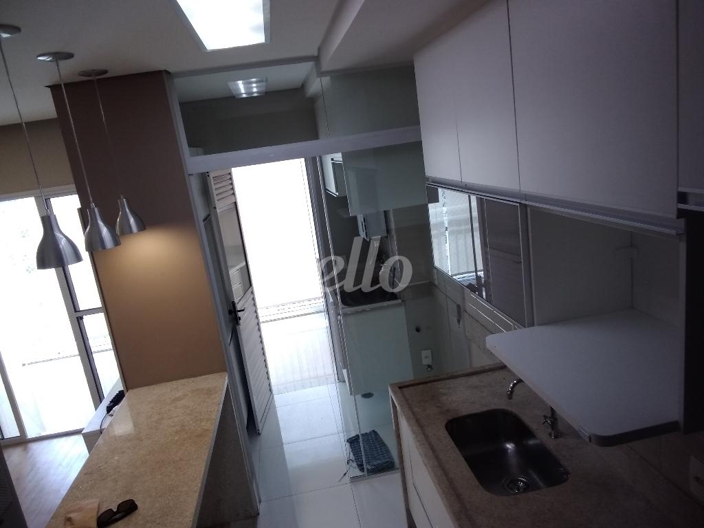 COZINHA de Apartamento para alugar, Padrão com 70 m², 2 quartos e 2 vagas em Jardim Bonfiglioli - Jundiaí