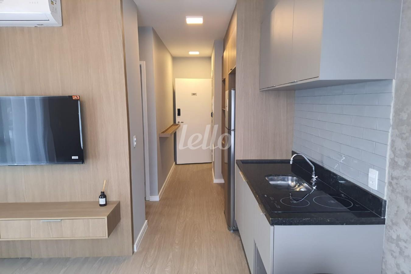 COZINHA de Apartamento à venda, Padrão com 36 m², 1 quarto e em Indianópolis - São Paulo