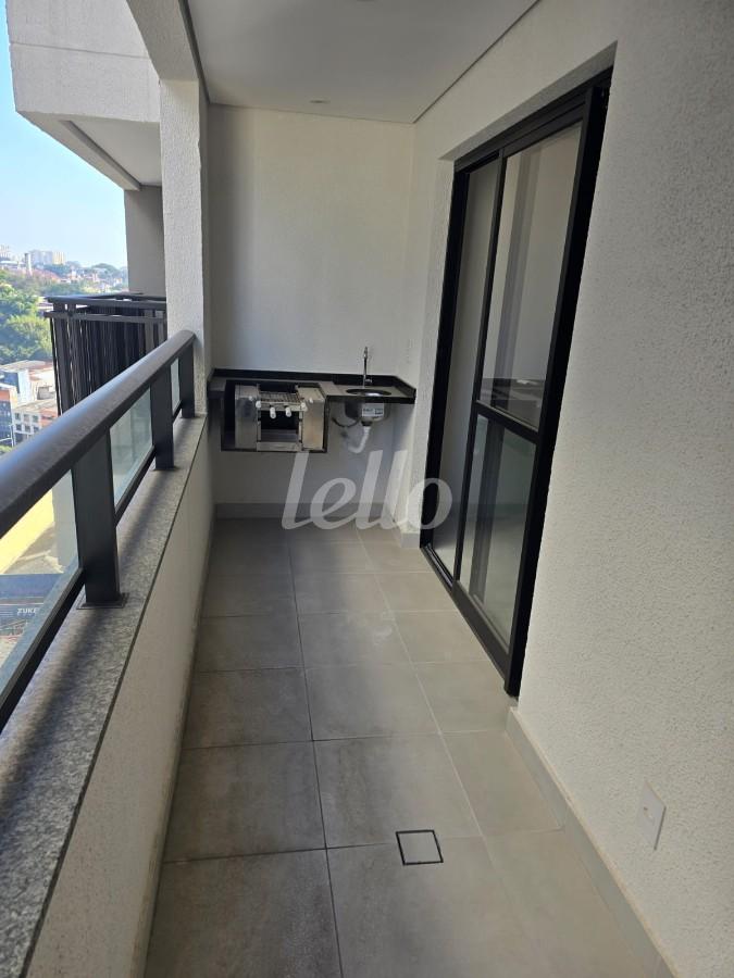 SACADA COM CHURRASQUEIRA de Apartamento à venda, Padrão com 54 m², 2 quartos e 1 vaga em Centro - São Bernardo do Campo