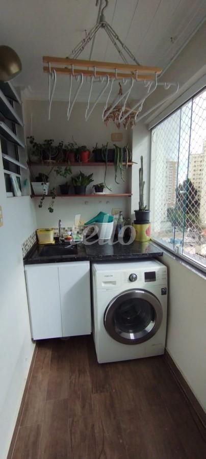 ÁREA DE SERVIÇO de Apartamento à venda, Padrão com 49 m², 1 quarto e em Ipiranga - São Paulo