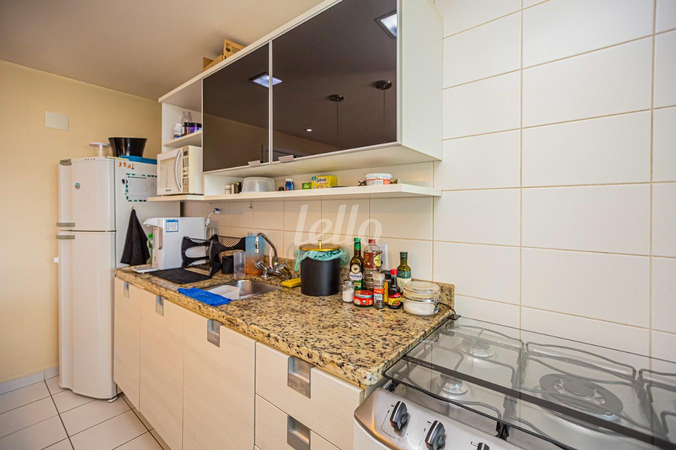 COZINHA de Apartamento à venda, Padrão com 54 m², 1 quarto e 1 vaga em Vila Clementino - São Paulo