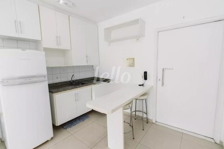 COZINHA de Apartamento para alugar, Padrão com 50 m², 1 quarto e 1 vaga em Barra Funda - São Paulo