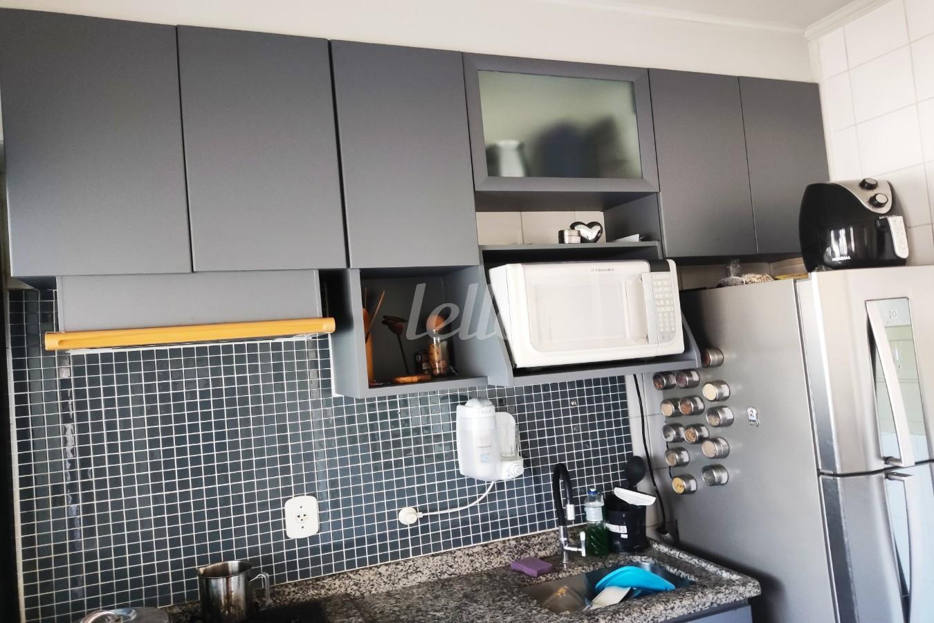 COZINHA de Apartamento à venda, Padrão com 45 m², 1 quarto e 1 vaga em Tatuapé - São Paulo