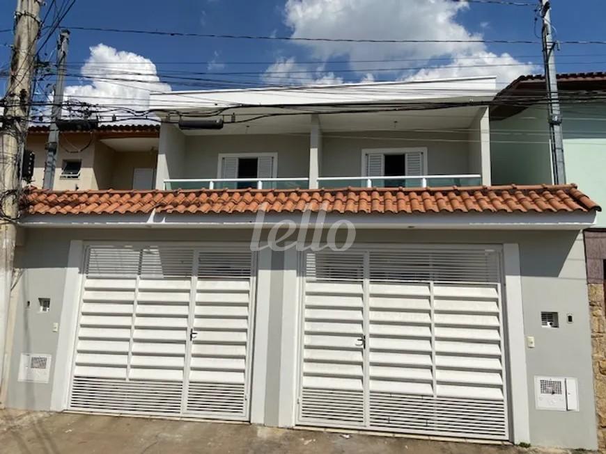 FACHADA de Casa à venda, sobrado com 110 m², 3 quartos e 2 vagas em Vila Romero - São Paulo