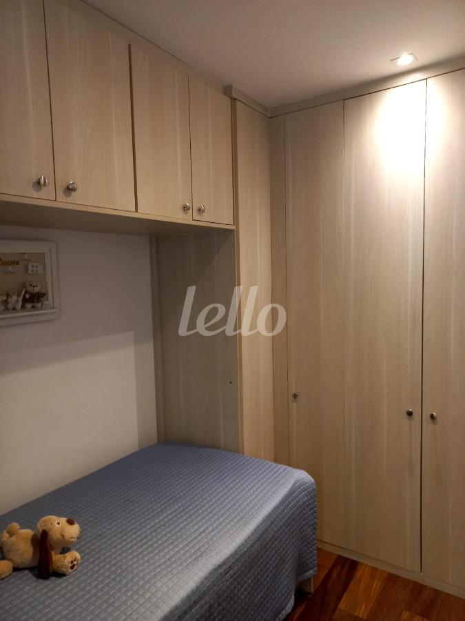 QUARTO de Apartamento à venda, Padrão com 52 m², 2 quartos e 1 vaga em Tatuapé - São Paulo