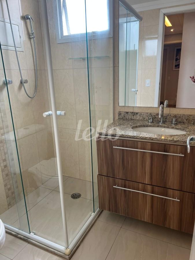 BANHEIRO SUITE de Apartamento à venda, Padrão com 124 m², 3 quartos e 2 vagas em Vila Formosa - São Paulo