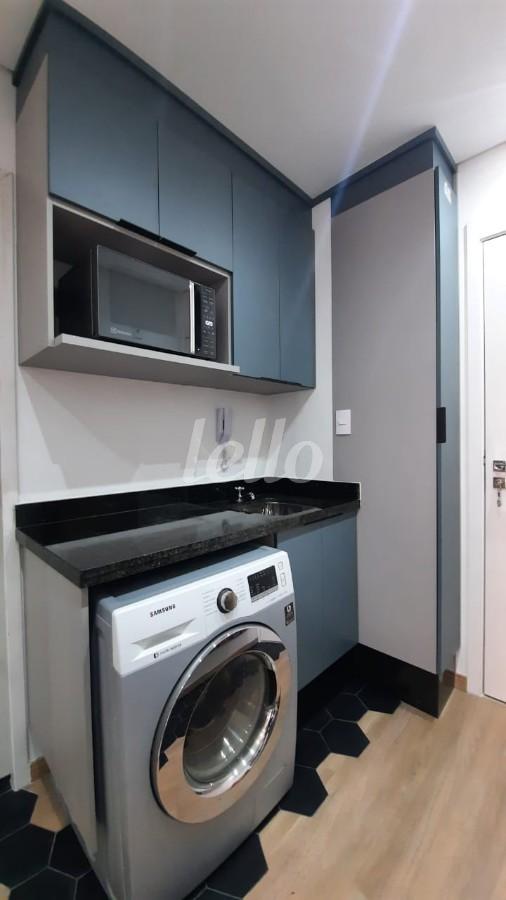 AREA DE SERVIÇO de Apartamento para alugar, Studio com 27 m², 1 quarto e em Tucuruvi - São Paulo