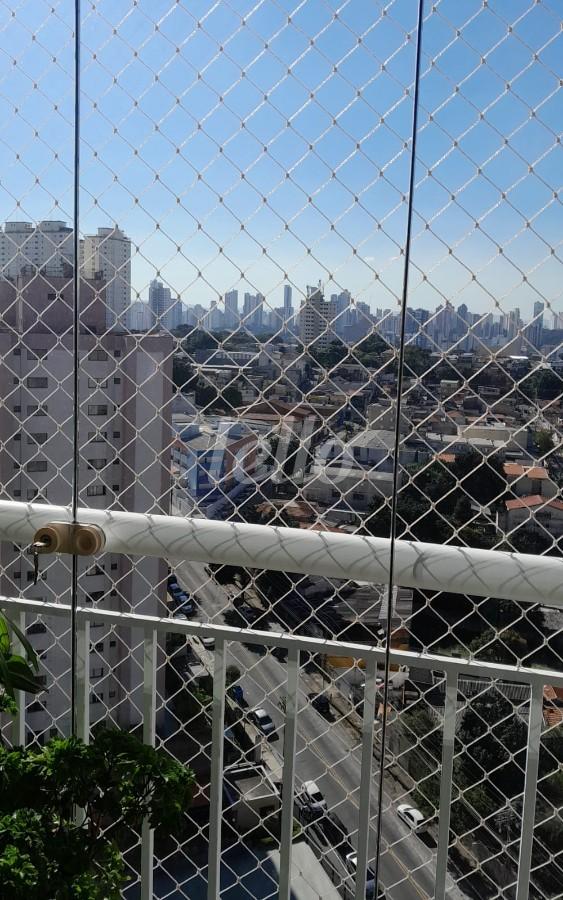 VISTA de Apartamento à venda, Padrão com 63 m², 3 quartos e 1 vaga em Vila Santa Clara - São Paulo