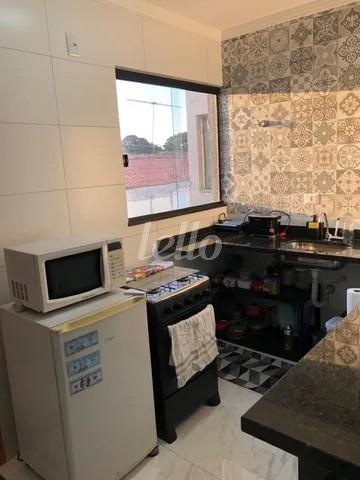 COZINHA de Apartamento à venda, Padrão com 33 m², 1 quarto e em Alto da Moóca - São Paulo