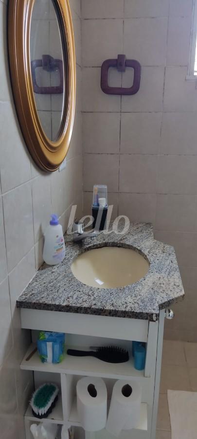 BANHEIRO de Apartamento à venda, Padrão com 36 m², 1 quarto e 1 vaga em Vila Clementino - São Paulo