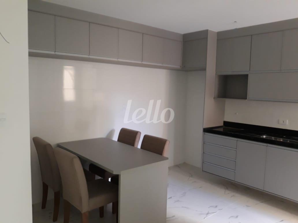 COZINHA de Apartamento à venda, Padrão com 50 m², 2 quartos e 1 vaga em Vila Curuca - Santo André