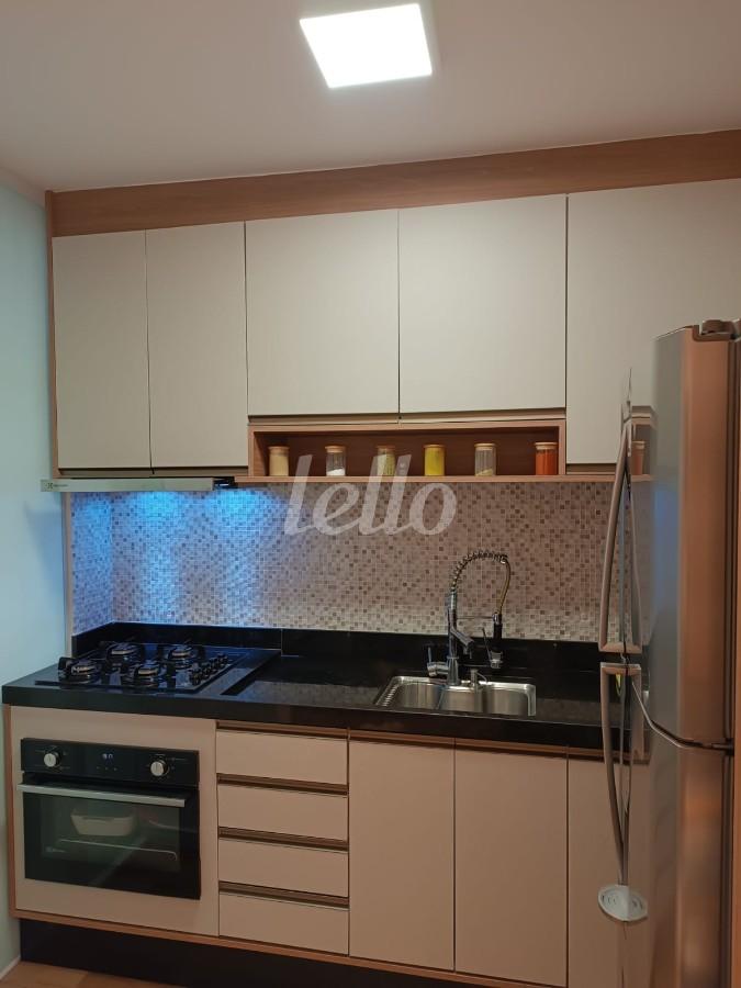 COZINHA de Apartamento à venda, Padrão com 45 m², 2 quartos e 1 vaga em Quarta Parada - São Paulo