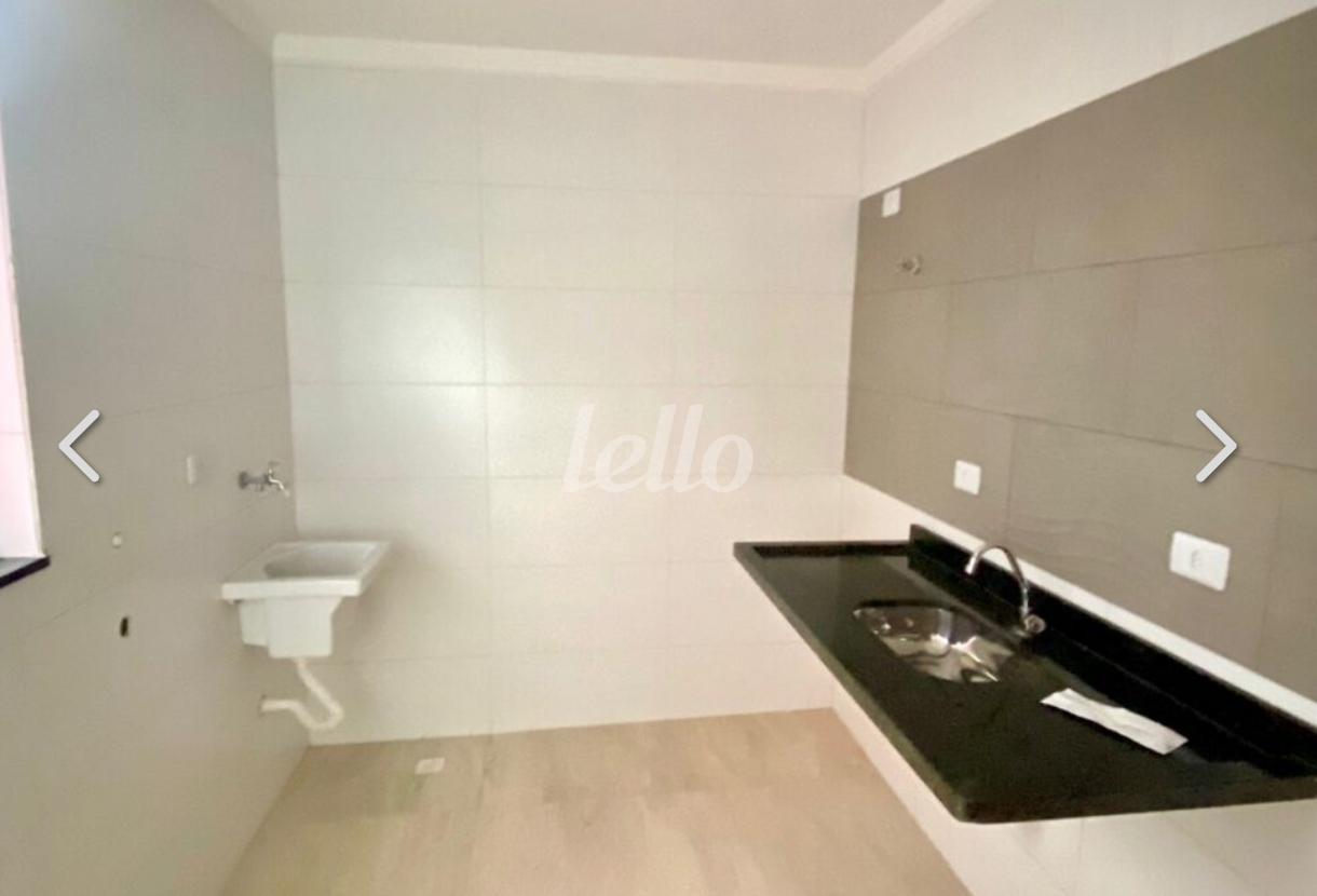 COZINHA de Apartamento à venda, Padrão com 49 m², 1 quarto e em Vila Antonina - São Paulo