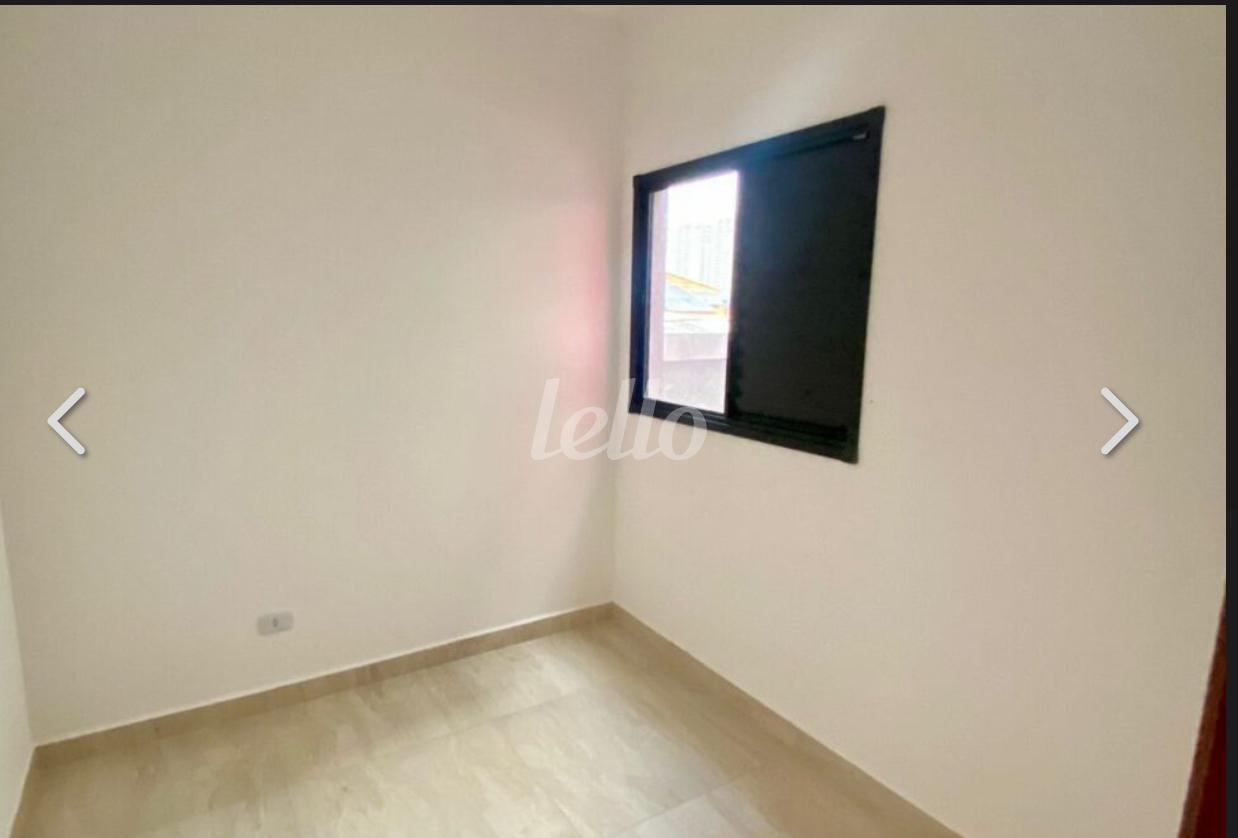 QUARTO de Apartamento à venda, Padrão com 49 m², 1 quarto e em Vila Antonina - São Paulo