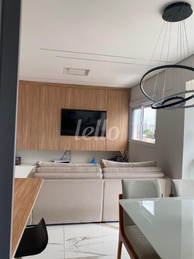 SALA de Apartamento à venda, Padrão com 38 m², 1 quarto e 1 vaga em Vila Invernada - São Paulo