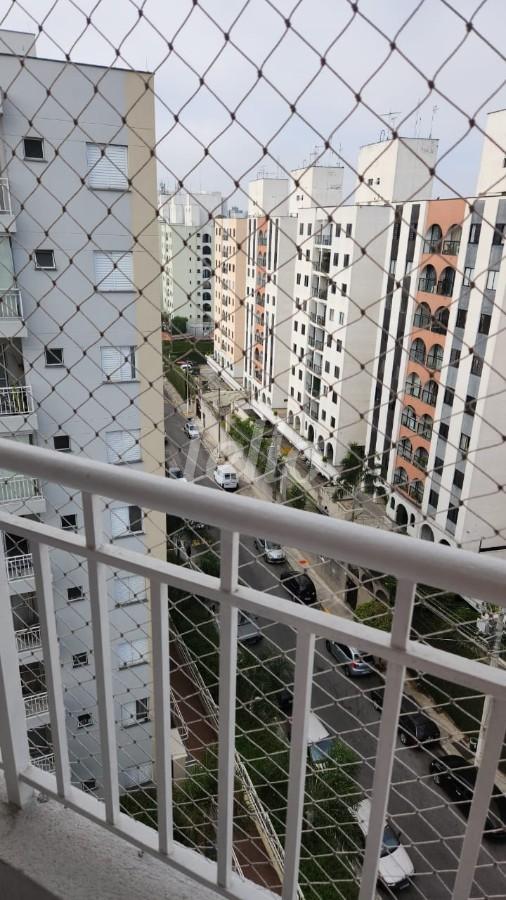 SACADA de Apartamento para alugar, Padrão com 43 m², 2 quartos e 1 vaga em Quinta da Paineira - São Paulo