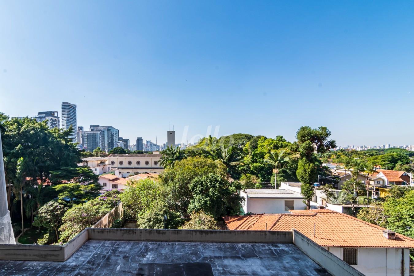 VISTA de Sala / Conjunto para alugar, Padrão com 85 m², e 1 vaga em Jardim Paulistano - São Paulo